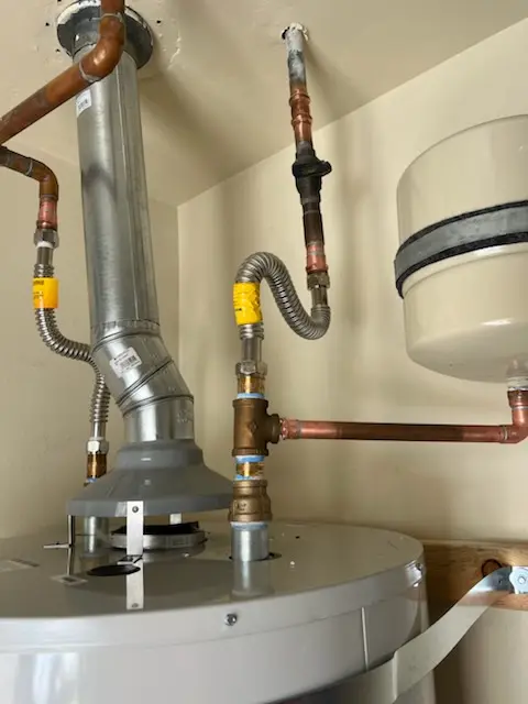 Water heater installation and plumbing repair in Gilbertsville